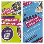 Die Flyer sind verteilt - am Sonntag ist Anmeldestart für Agenda-Diplom und Agenda-Plus. 