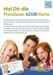 Hol Dir die Prenzlauer AZUBI-Karte
