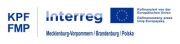 Logo Förderung aus dem Kleinprojektefonds (KPF) im Rahmen des Kooperationsprogramms Interreg VI A Mecklenburg-Vorpommern / Brandenburg / Polska 2021-2027