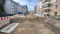 Heinrich-Heine Stra&szlig;e Baustelle